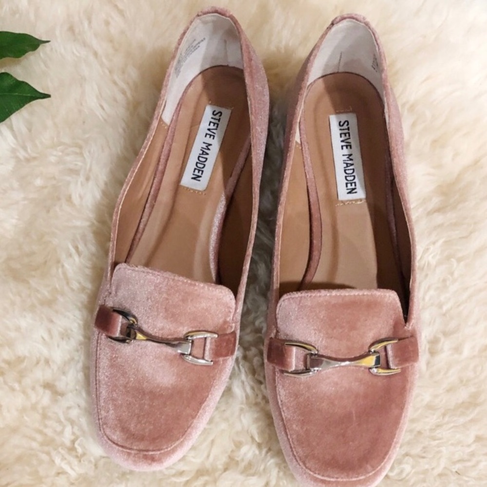 Steve Madden Paulo Pink Loafers